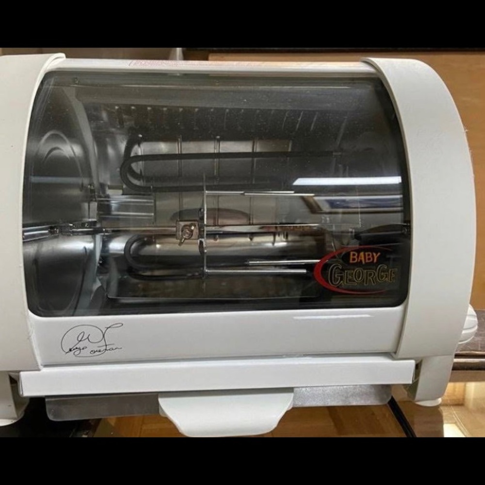 Baby George foreman rotisserie